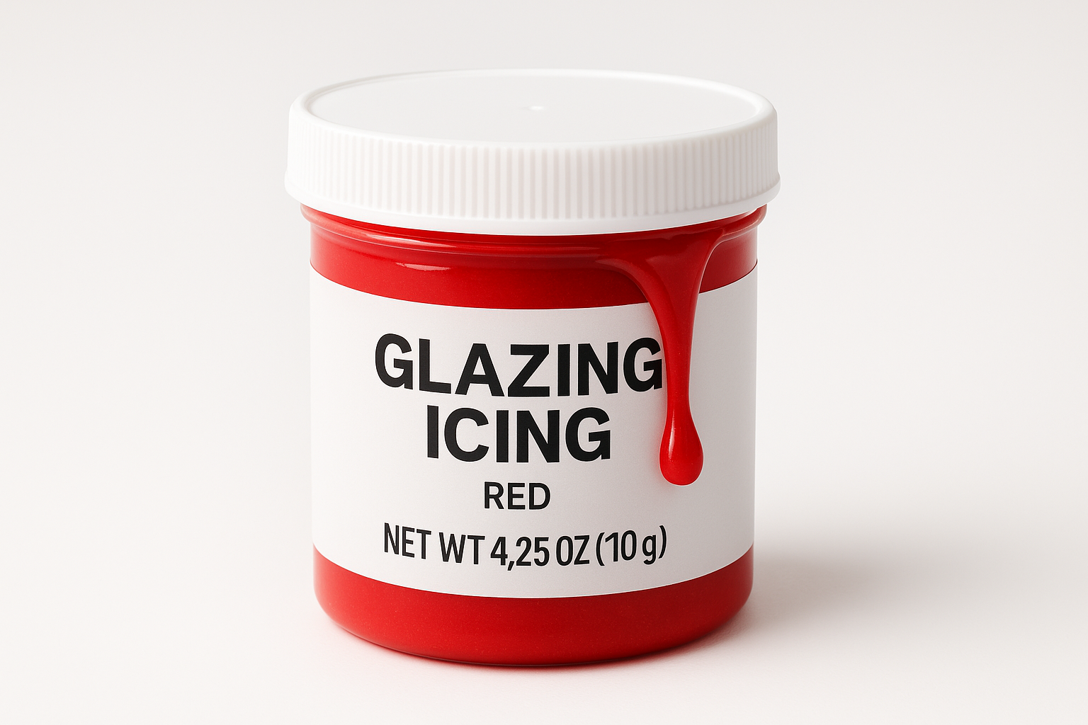 Glaseado rojo 4.25 oz - Imagen del producto
