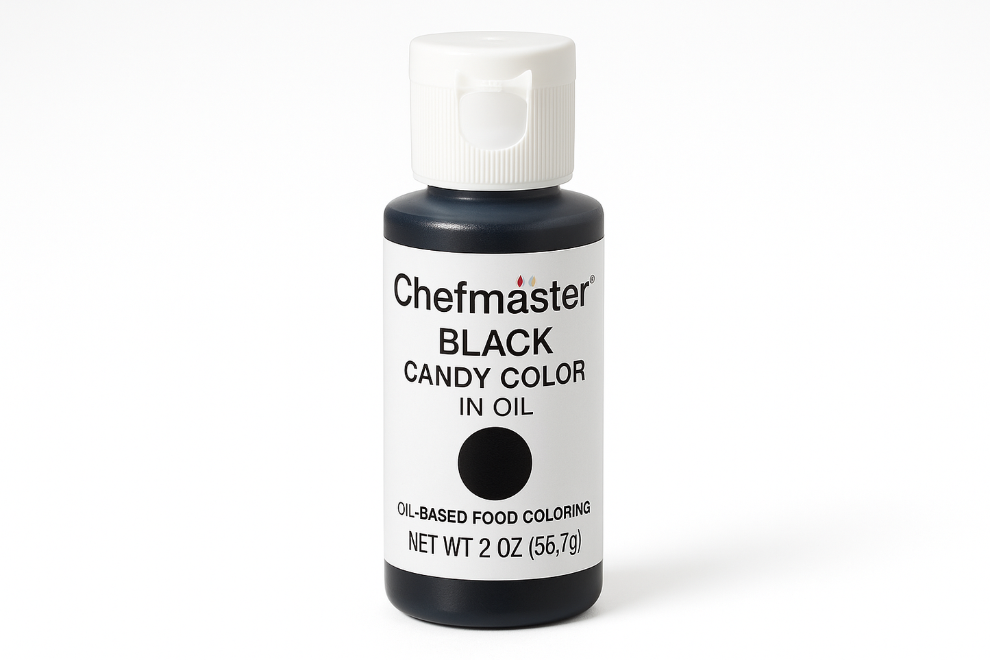 Color Candy color chefmaster negro en aceite 2 oz