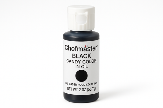 Color Candy color chefmaster negro en aceite 2 oz