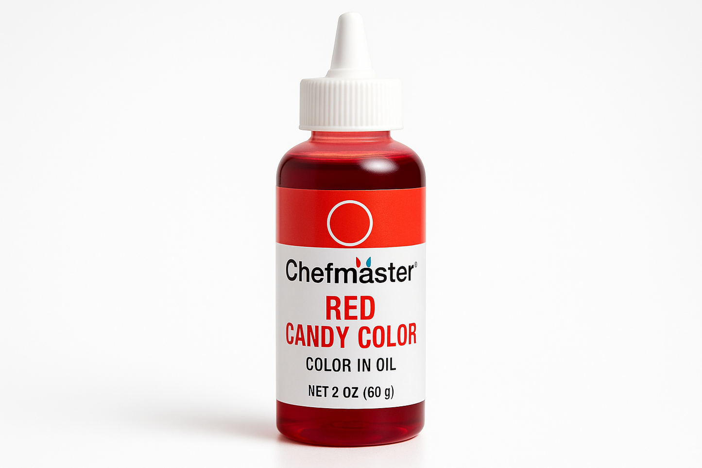 Color Candy color chefmaster rojo en aceite 2 oz