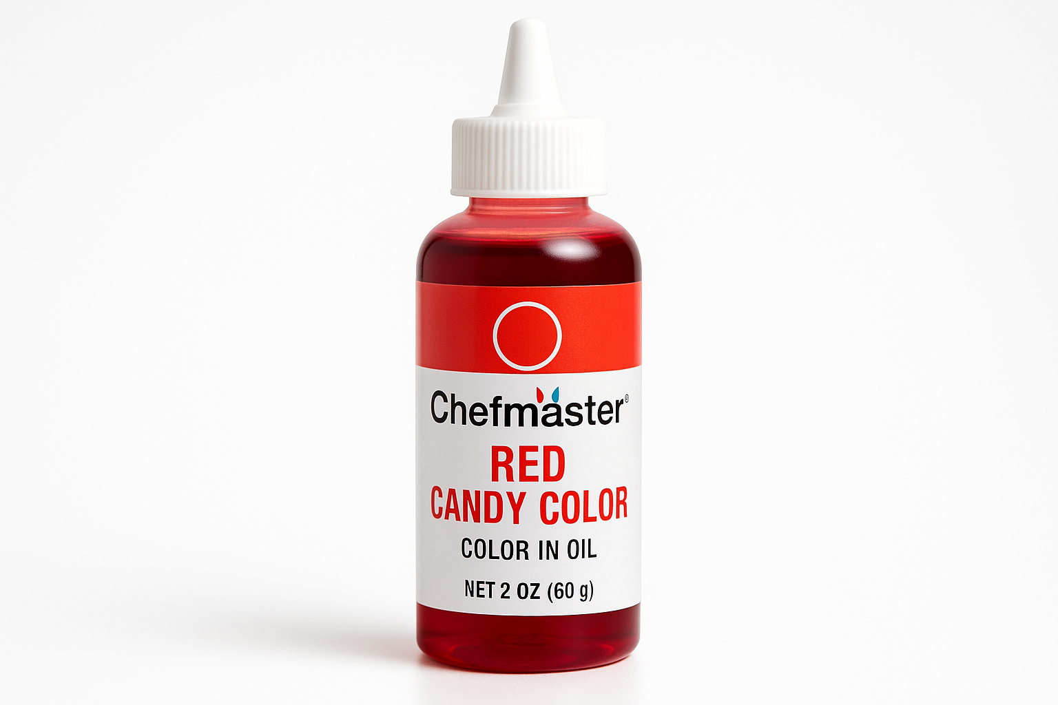 Color Candy color chefmaster rojo en aceite 2 oz