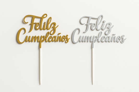 Imagen profesional del topper Feliz Cumpleaños