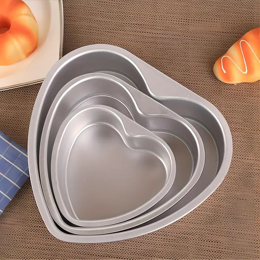 moldes en forma de corazón 6"