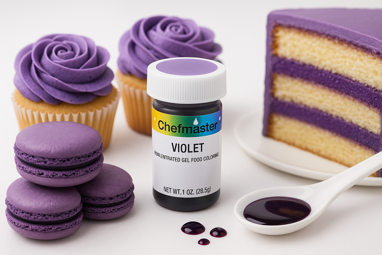 Nueva imagen del producto colorante violeta Chefmaster