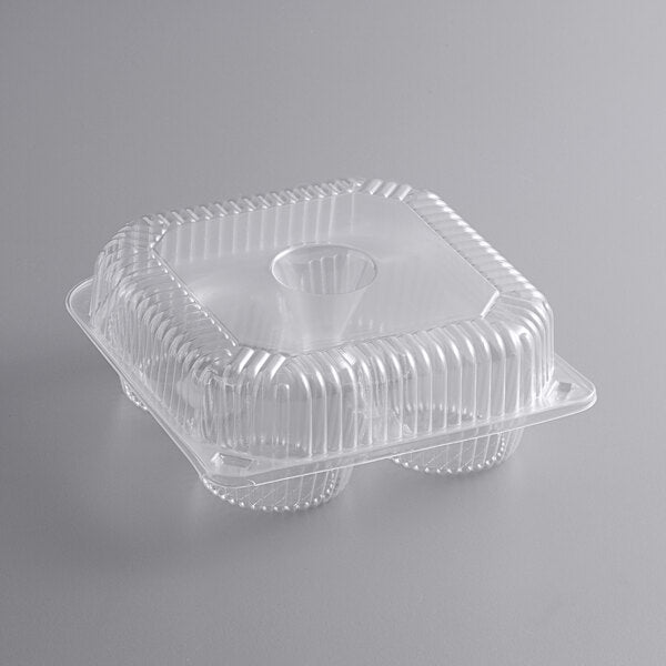Contenedor Plastico Para Muffin