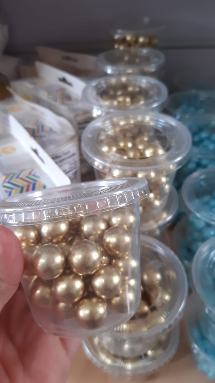 perlas dorada grande 2.5 oz
