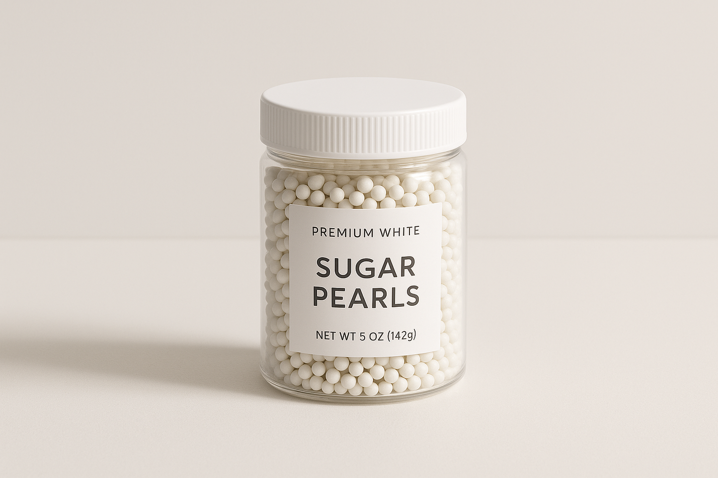 Perlas de Azúcar Blanca - Minimalista