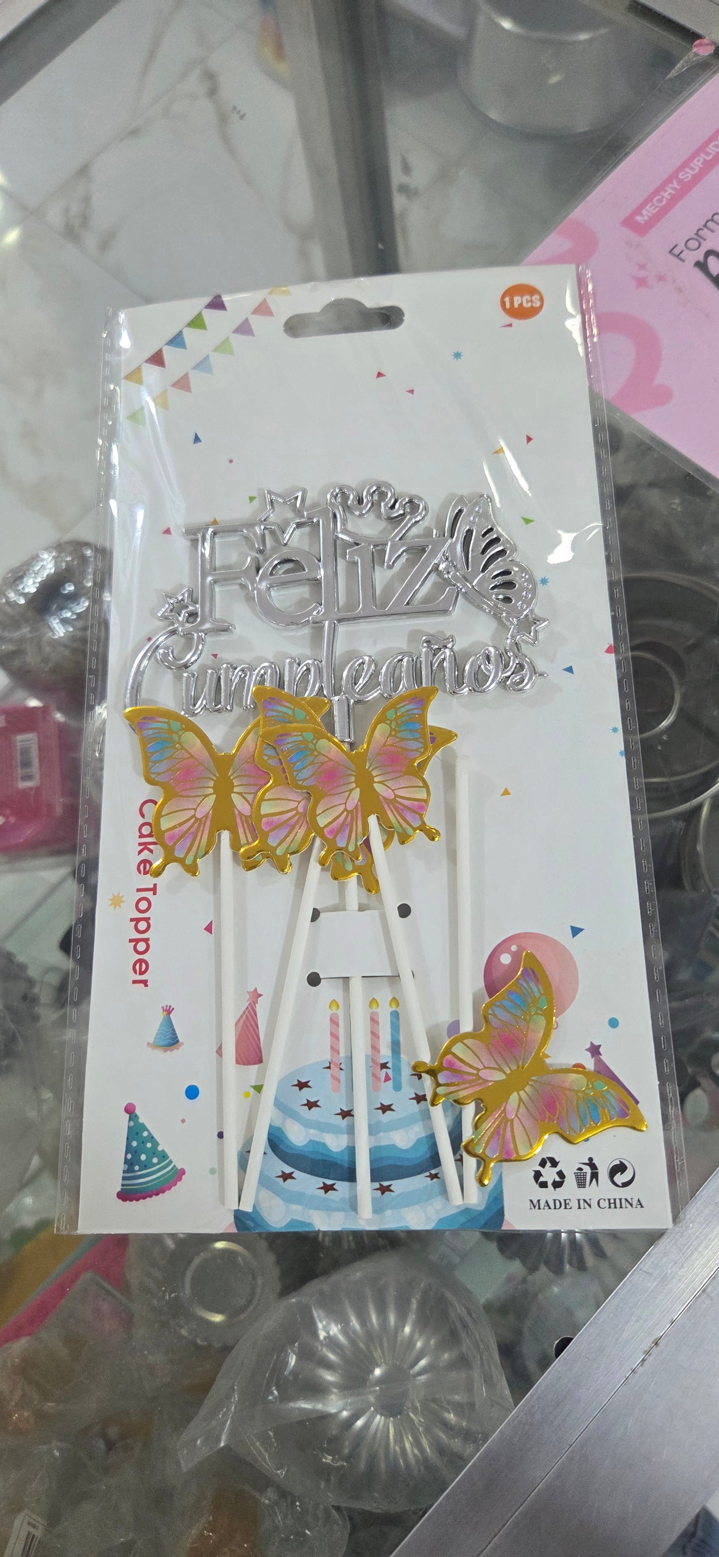 Topper de cumpleaños
