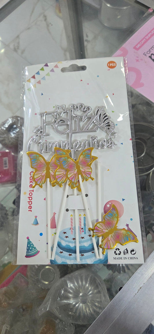 Topper de cumpleaños