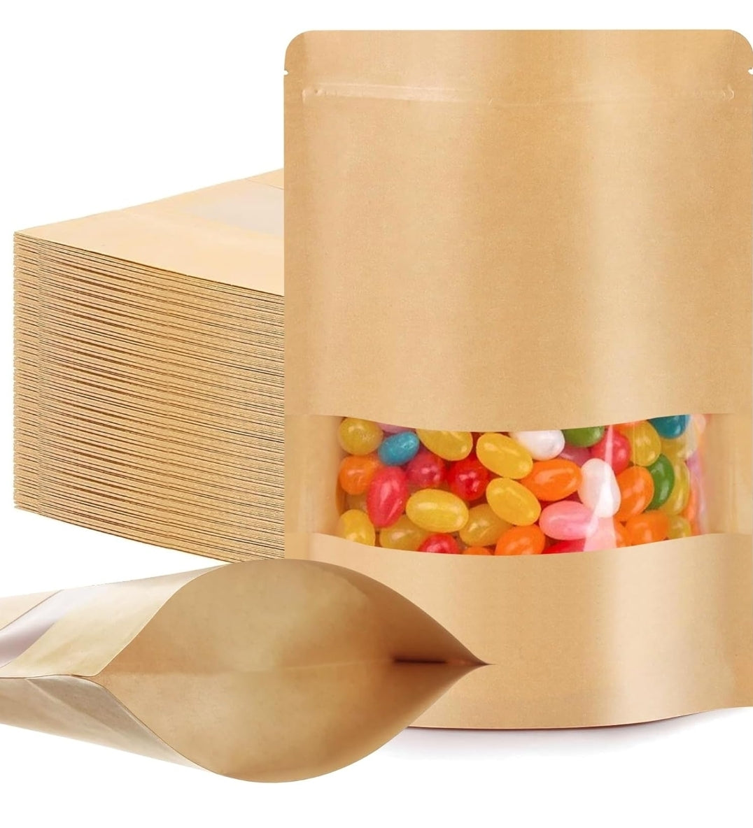 mini bolsas de papel kraft de 3,5 x 5,5 pulgadas 10 PAQ.
