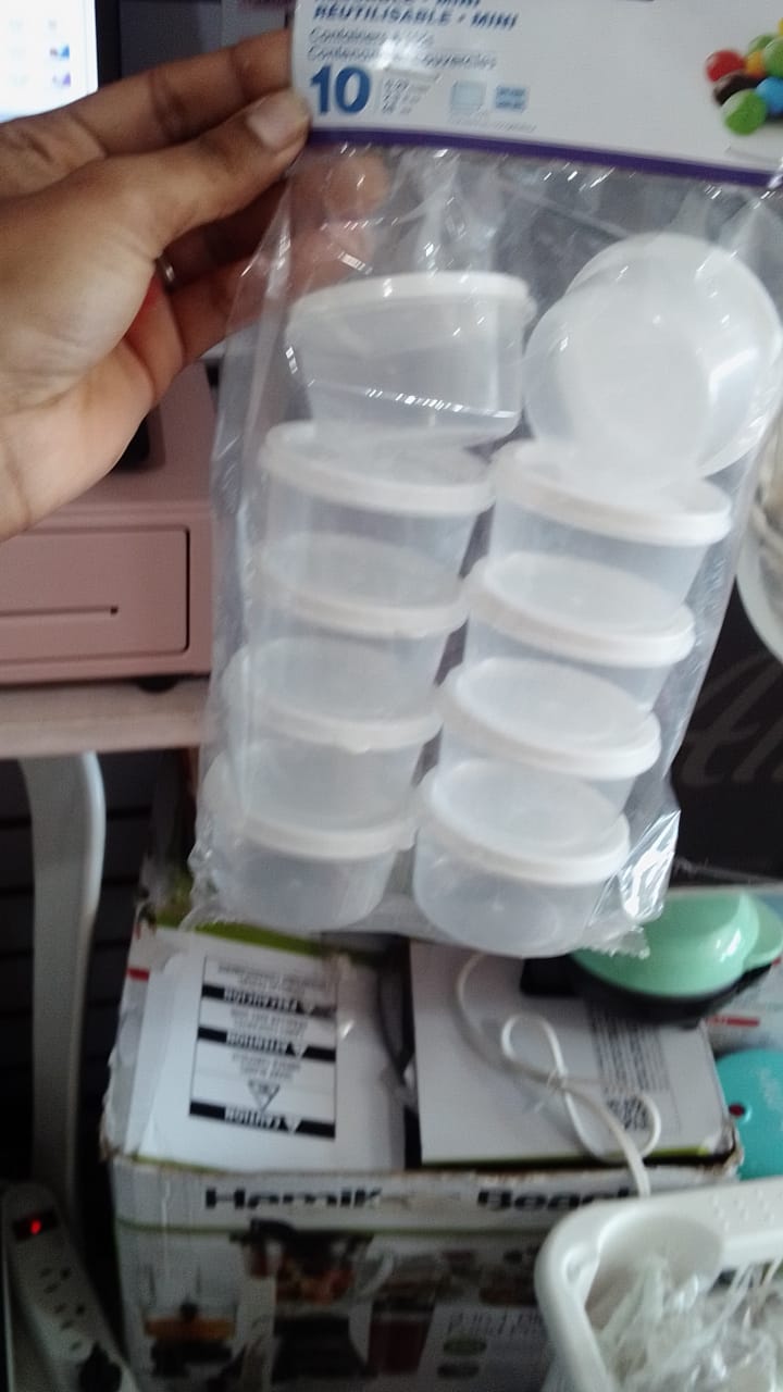 Envases de almacenamiento con tapa