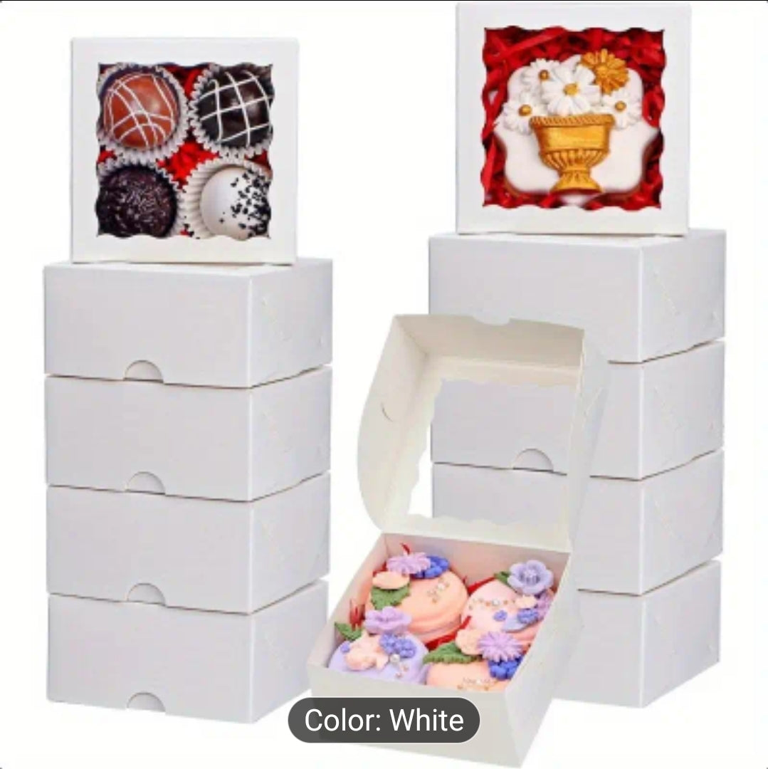 Caja para bizcocho 4x4x2