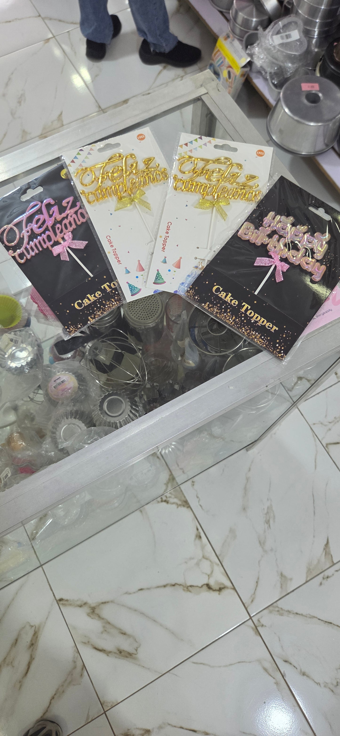 Topper de cumpleaños