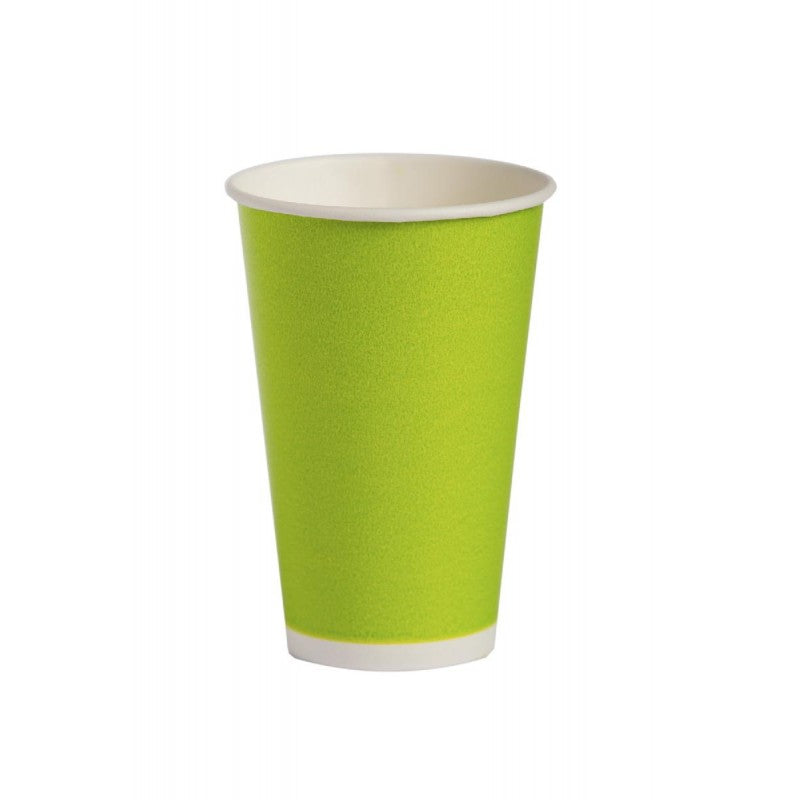 VASO 12 OZ PAPER PLUS AMARILLO 50 UDS