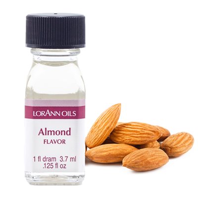 Sabor a almendras 0.125 fl oz