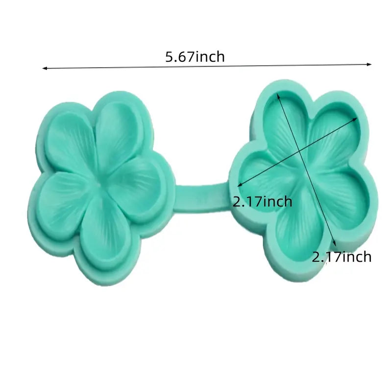 Molde de silicona para fondant de pétalos