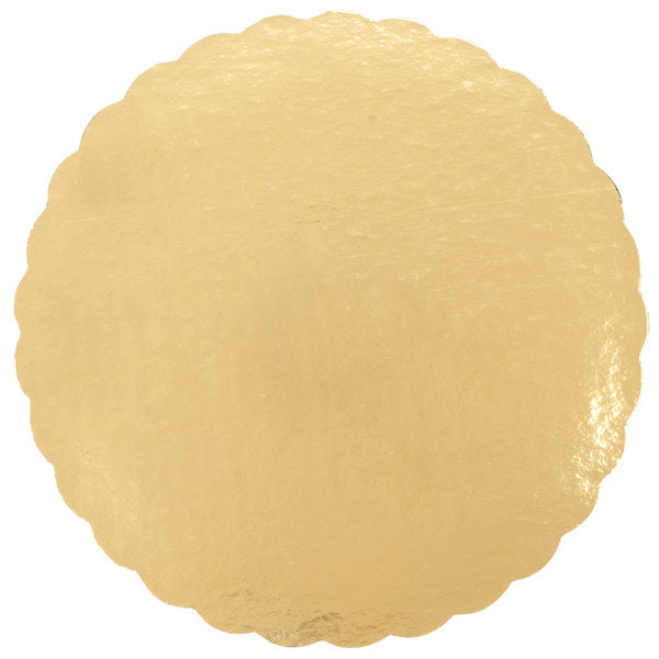 Redondete Dorado Laminado 12"