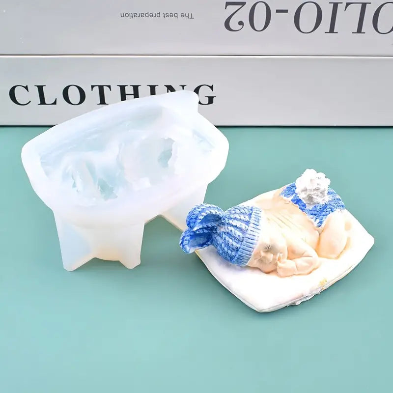 MOLDES DE SILICONE EN FORMA DE BEBE