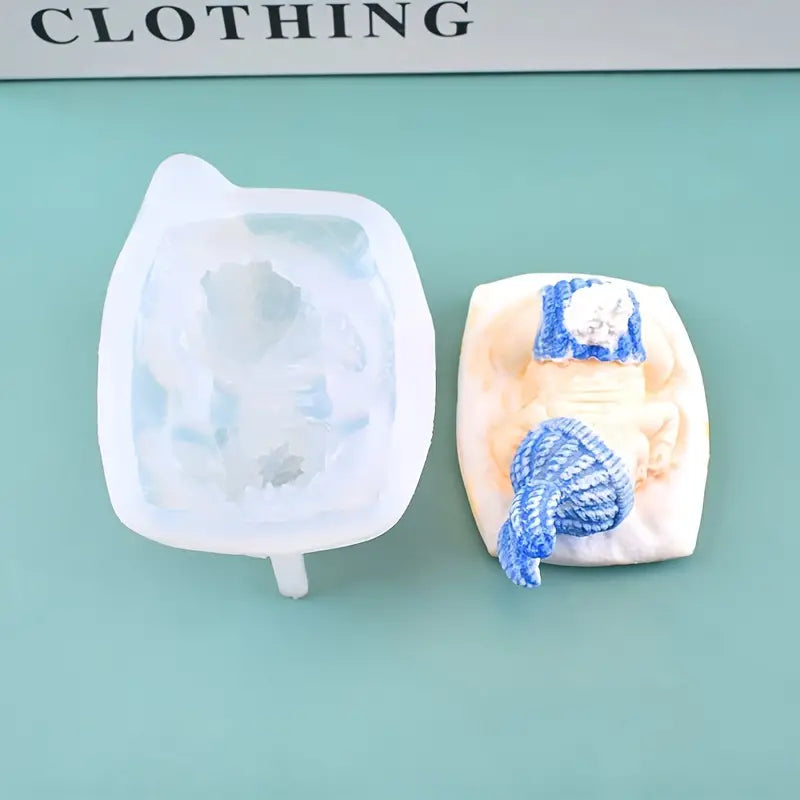 MOLDES DE SILICONE EN FORMA DE BEBE