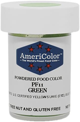 Americolor verde en Polvo 0.11 oz