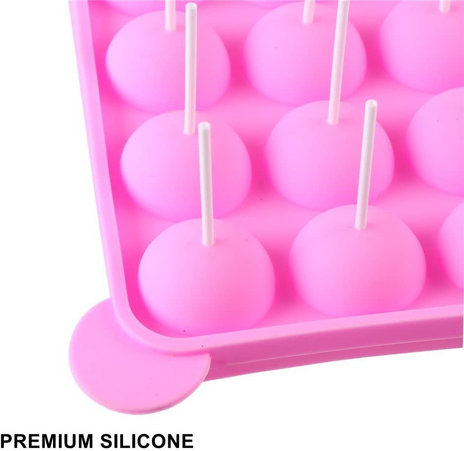 Molde de Silicona para Cake Pop, 20 Cavidades