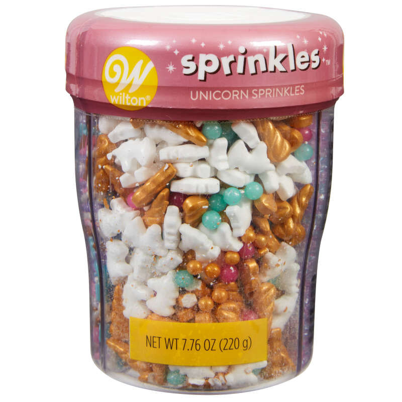 Mezcla de chispas de unicornio de 3 celdas con tapa giratoria, 1 oz.