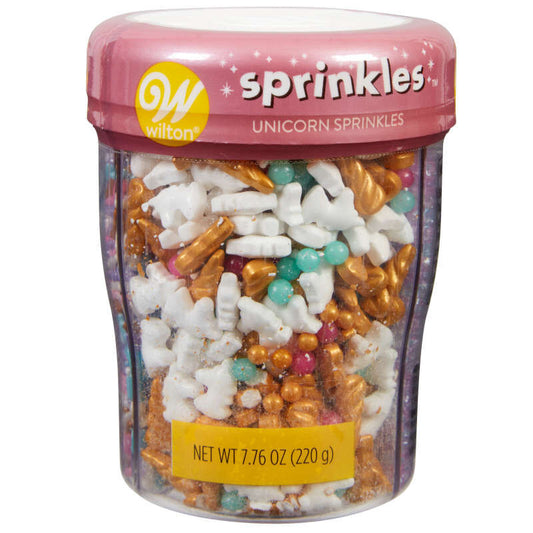 Mezcla de chispas de unicornio de 3 celdas con tapa giratoria, 1 oz.