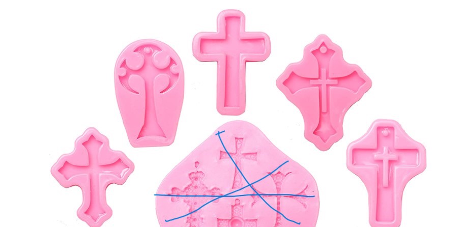 Molden de Cruzada de Silicone