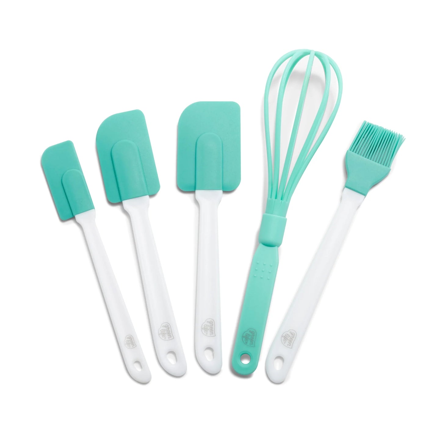 JUEGO DE UTENSILIOS DE 5 PIEZAS ESPÁTULAS DE SILICONA