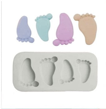 moldes de silicona para bebés