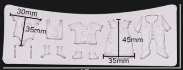 moldes de silicona para bebés