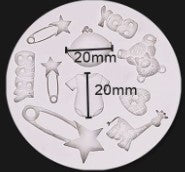 moldes de silicona para bebés
