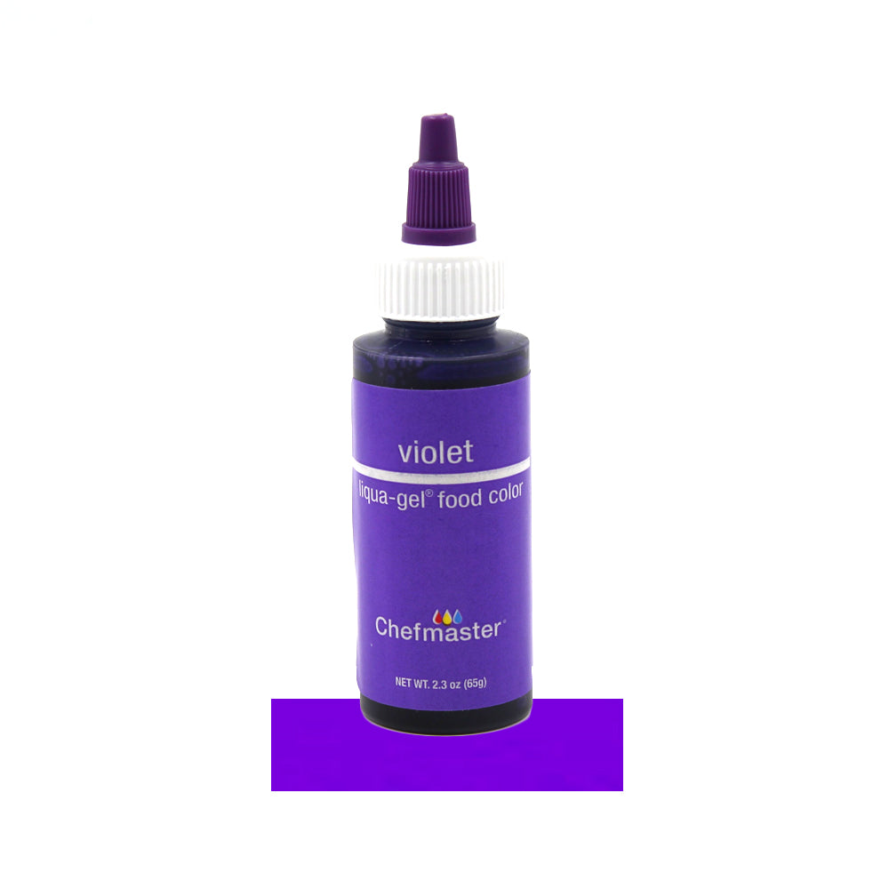 Color chefmaster morado en gel 2.3 oz